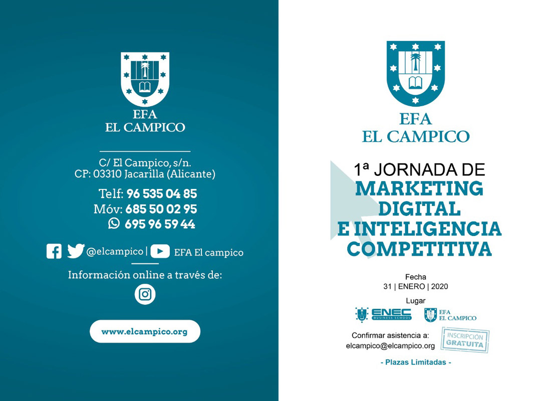 1ªJornada Marketing Digital en Enec (El Campico)