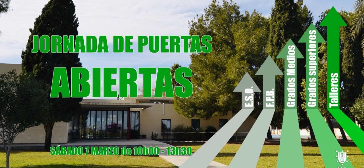 Jornada de Puertas Abiertas en Centro de Formación El Campico (Alicante)