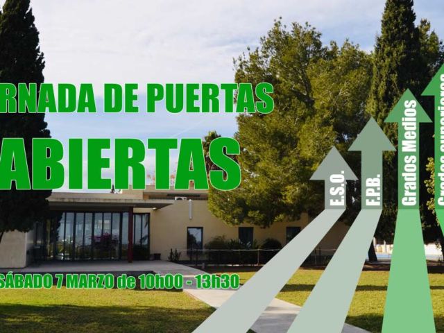 Jornada de Puertas Abiertas en Centro de Formación El Campico (Alicante)