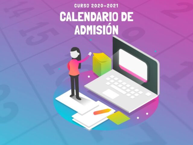 Portada para calendario de admisión