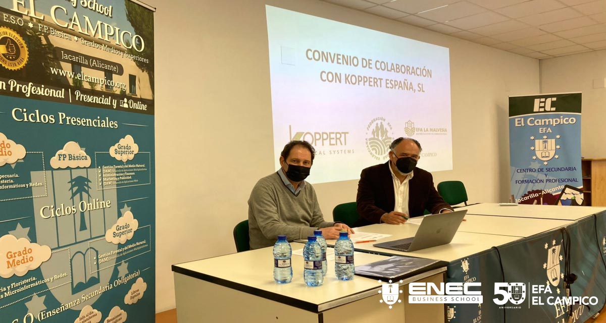 Convenio de colaboración con Koppert España