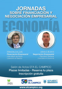 Jornada sobre financiación y negociación empresarial