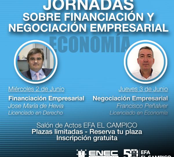 Jornada sobre financiación y negociación empresarial