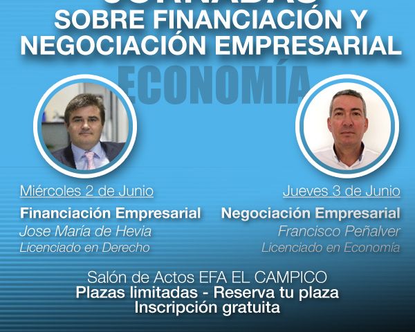 Jornada sobre financiación y negociación empresarial