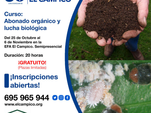 Curso Gratuito - Abonado Orgánico y lucha Biológica