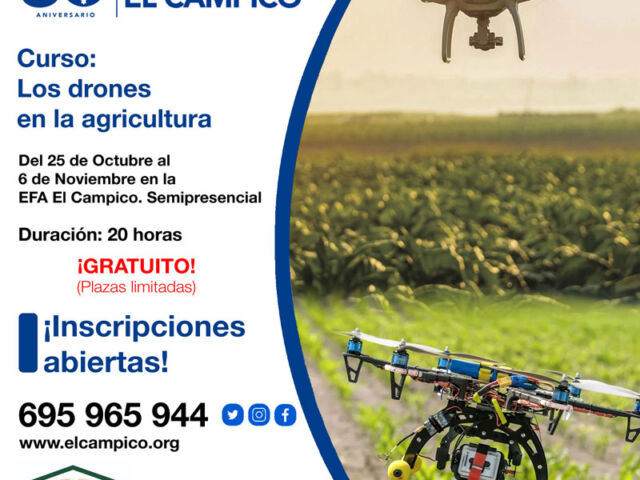 Curso Gratuito - Drones en la Agricultura