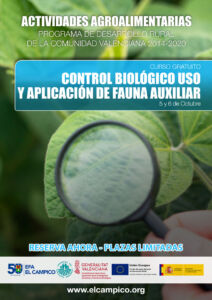 Curso de control biológico uso y aplicación de fauna auxiliar