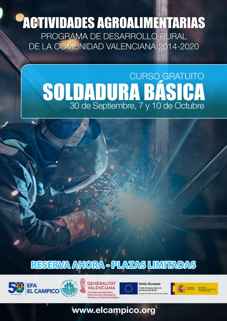 Curso gratuito - Soldadura básica | EFA El Campico