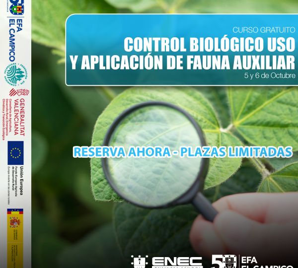 Curso de control biológico uso y aplicación de fauna auxiliar