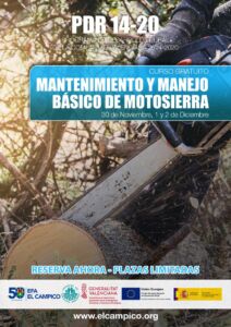 Curso gratuito - Mantenimiento y manejo básico de motosierra