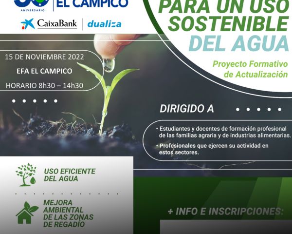 Curso gratuito DUALIZA - Tecnologías para un uso sostenible del Agua