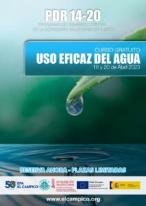 Curso Gratuito - USO EFICAZ DEL AGUA - EFA El Campico - Abril 2023
