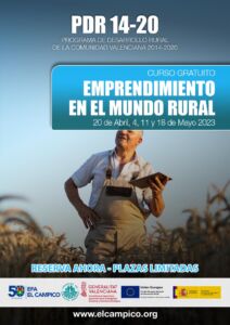 Curso Gratuito - EMPRENDIMIENTO EN EL MUNDO RURAL - EFA El Campico - Abril 2023