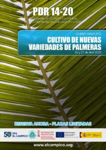Curso Gratuito - CULTIVO DE NUEVAS VARIEDADES DE PALMERAS - EFA El Campico - Abril 2023