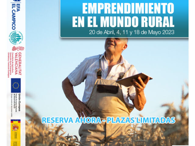 Curso Gratuito - EMPRENDIMIENTO EN EL MUNDO RURAL - EFA El Campico - Abril 2023