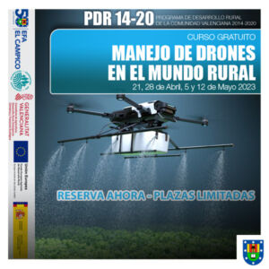Curso Gratuito - MANEJO DE DRONES EN EL MUNDO RURAL - EFA El Campico - Abril 2023