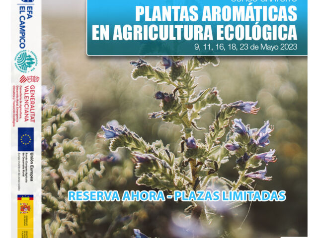 Curso Gratuito - PLANTAS AROMÁTICAS EN AGRICULTURA ECOLÓGICA - EFA El Campico - Abril 2023