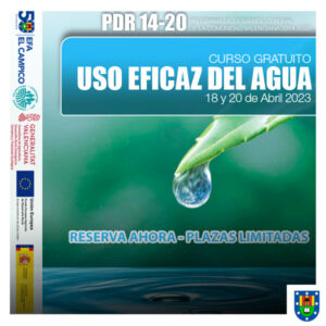 Curso Gratuito - USO EFICAZ DEL AGUA - EFA El Campico - Abril 2023