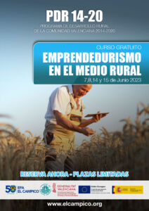 Curso Gratuito - EMPRENDEDURISMO EN EL MEDIO RURAL - EFA El Campico - Junio 2023