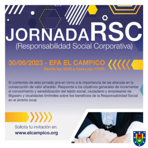Jornada RSC (Responsabilidad Social Corporativa) el 30 de Junio 2023 - EFA El Campico