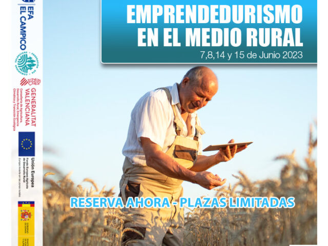 Curso Gratuito - EMPRENDEDURISMO EN EL MEDIO RURAL - EFA El Campico - Junio 2023