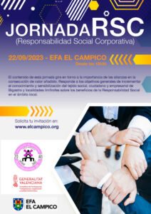 Jornada RSC (Responsabilidad Social Corporativa) el 22 de Septiembre 2023 - EFA El Campico
