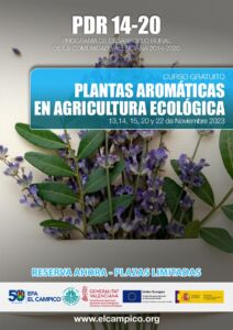 Cursos Gratuitos PDR - Plantas aromáticas en agricultura ecológica- Noviembre 2023