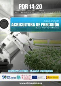Cursos Gratuitos PDR - Agricultura de precisión - Octubre 2023