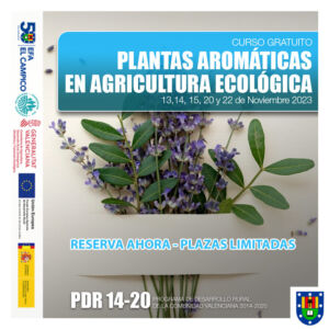 Cursos Gratuitos PDR - Plantas aromáticas en agricultura ecológica- Noviembre 2023