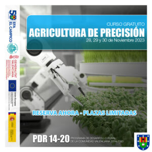 Cursos Gratuitos PDR - Agricultura de precisión - Octubre 2023