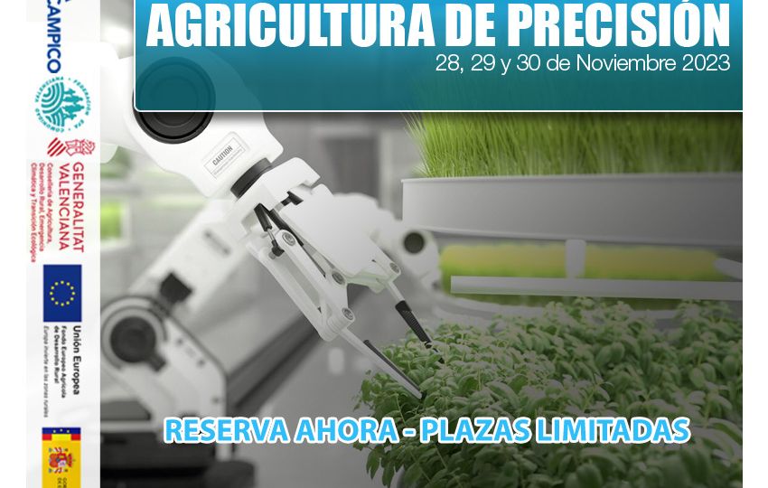 Cursos Gratuitos PDR - Agricultura de precisión - Octubre 2023