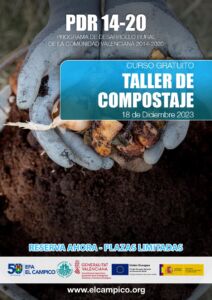 Cursos Gratuitos PDR - Taller de Compostaje - Octubre2023