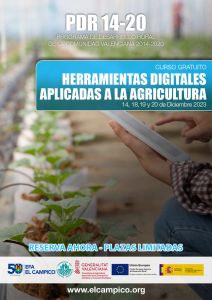 Cursos Gratuitos PDR - Herramientas digitales aplicadas a agricultura - Octubre 2023