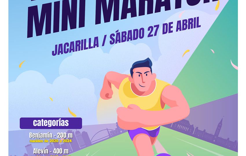 VIII Mini Maratón 2024 - EFA EL CAMPICO y EXCMO. AYUNTAMIENTO DE JACARILLA