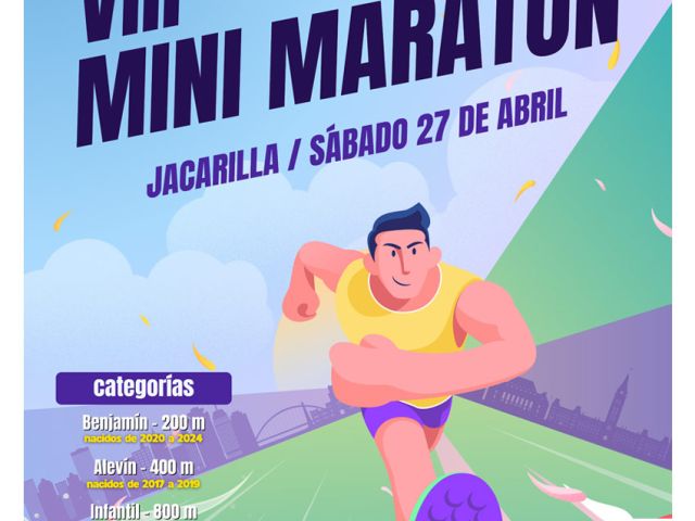 VIII Mini Maratón 2024 - EFA EL CAMPICO y EXCMO. AYUNTAMIENTO DE JACARILLA