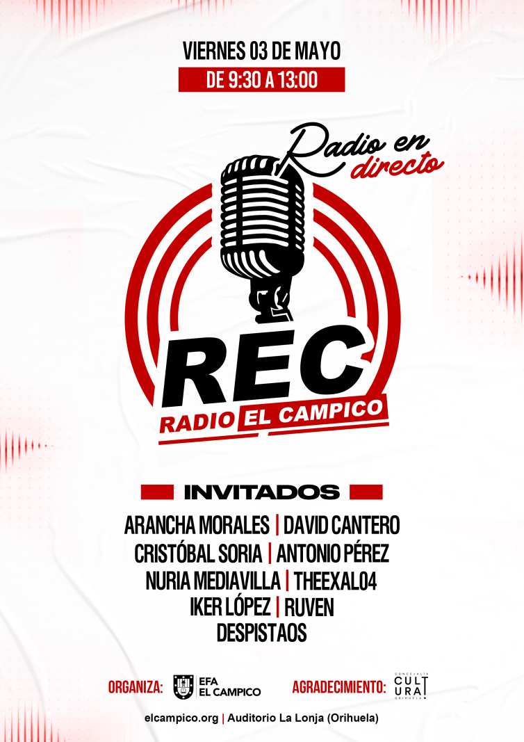 REC en directo desde La Lonja de Orihuela