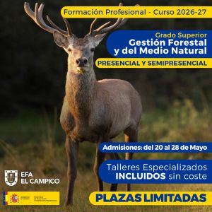 Promoción CICLOS FP - Admisiones 2026-27 - EFA EL CAMPICO