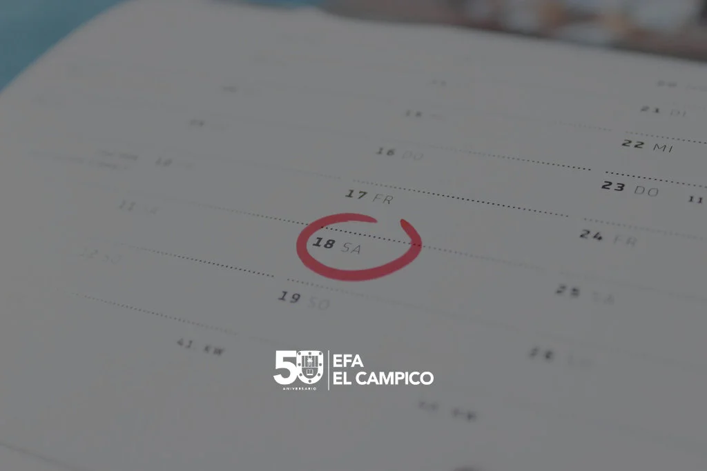 Calendario de admisiones
